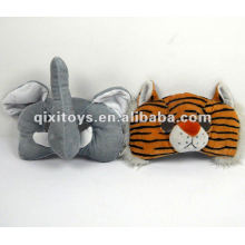 cute plush tigerand elephant knit animal hat